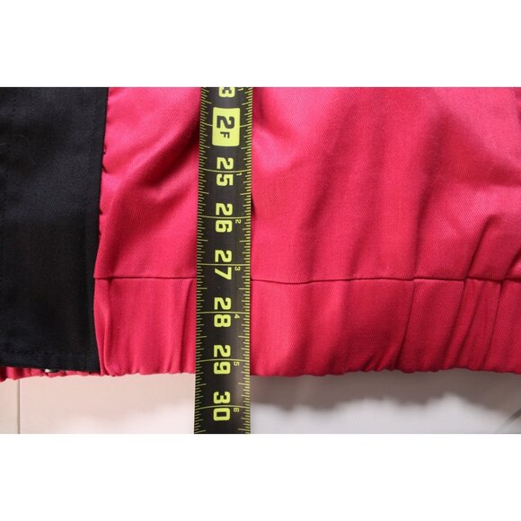 BoohooMAN Oversized Homme Twill Moto Racing Bomber Jacket Mens XL Colorblock - Picture 8 of 12